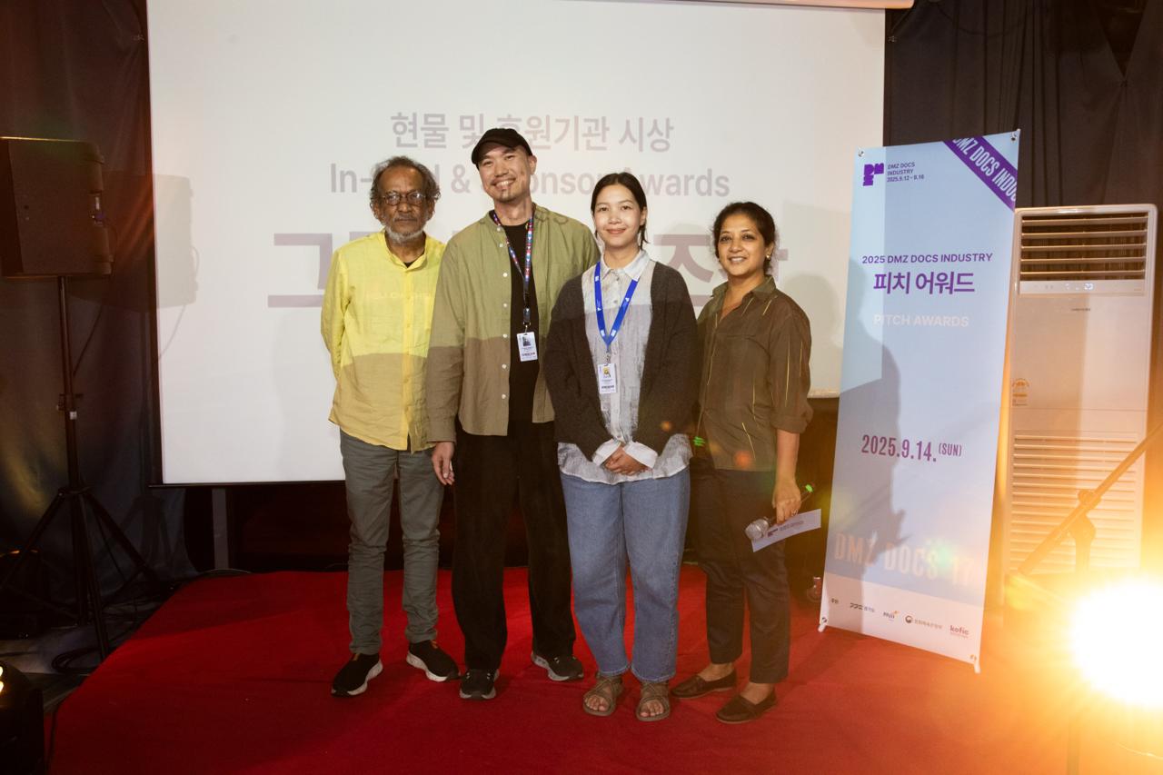Ghost of the Currents received two more awards at the DMZ Industry Documentary Pitch!